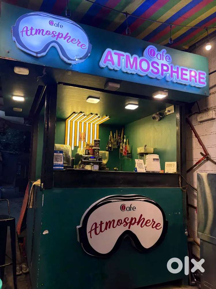 Food stall of a cafe stall