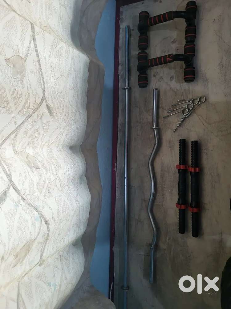 Dumbbell,road set with plates and equipment