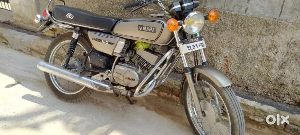 Very good condition and  restore bike Yamaha rx100 all papers complete