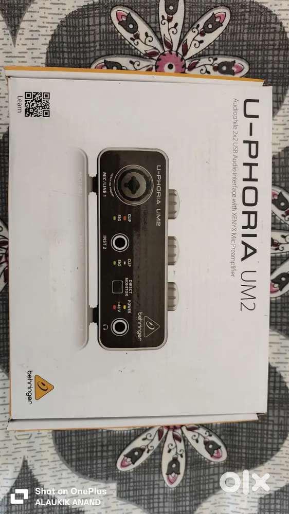 Behringer sound card