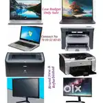 Printers / Laptop and Monitorsl Low Budget Available