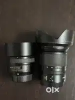Nikon 50mm f1.8 F mount and Nikon S 24 - 70mm f4