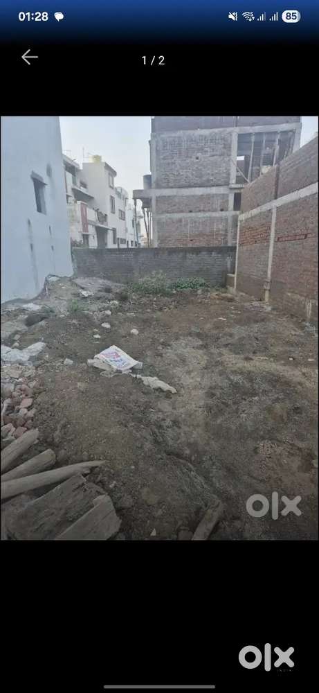 South facing residential plot