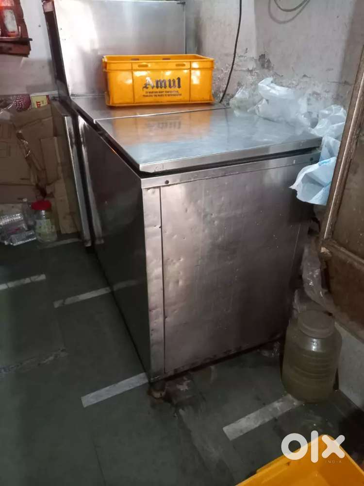 Milk storage fridge