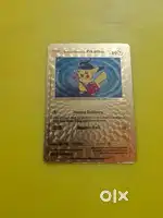Special Pokémon card with promo lable