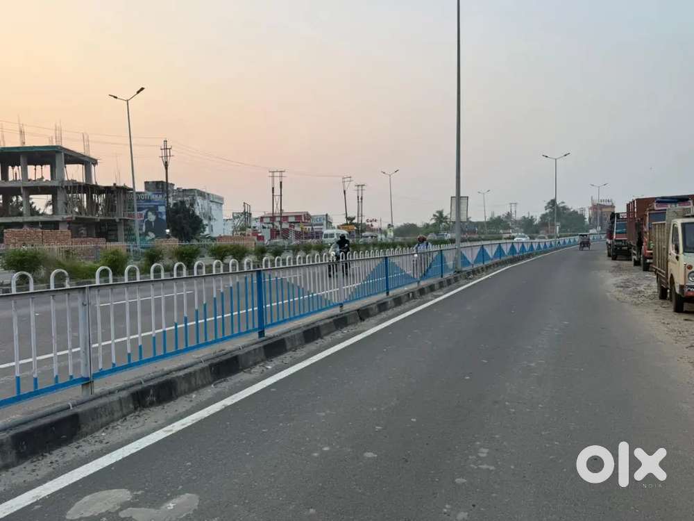 Commercial plot 20 katha land sale ON kalyani highway muragacha more
