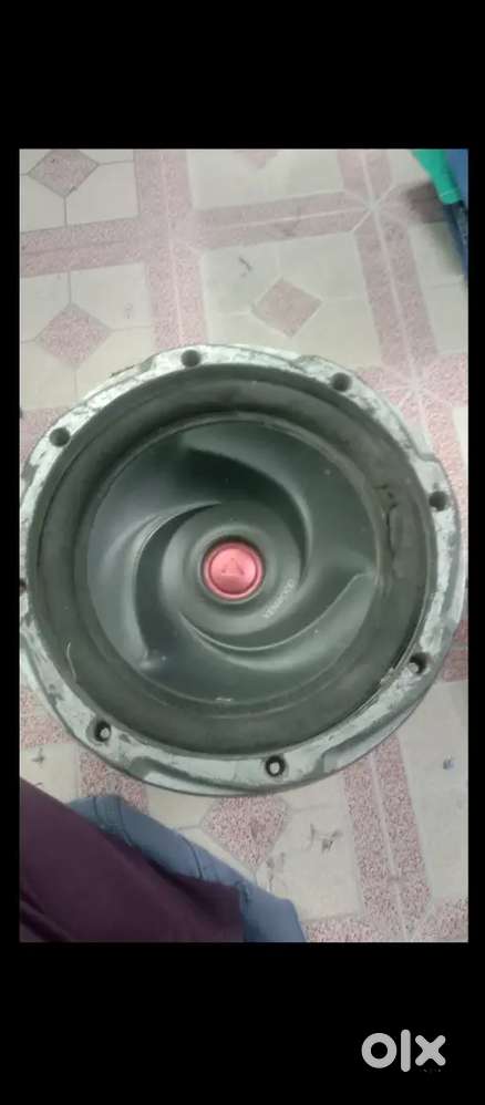 12 inch bass all ok 6 inch bufar all ok