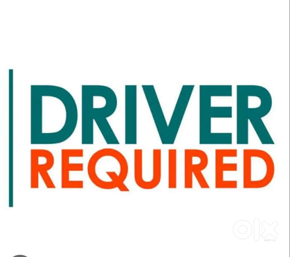 Driver required for government office with free food and accommodation