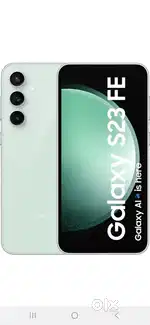 Samsung galaxy s 23fe .8/128gb one year old
