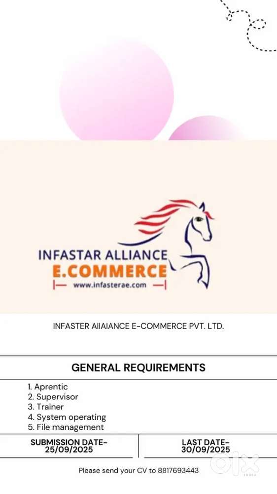 Infastar alliance e-commerce private limited