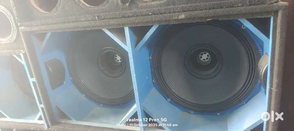 Audiotone Orignal 21 inch 2 Bass PD2182 Chrome 3800 watts rms power