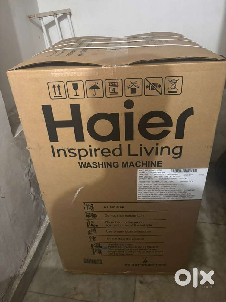 Sealed pack haier washing machine for sale