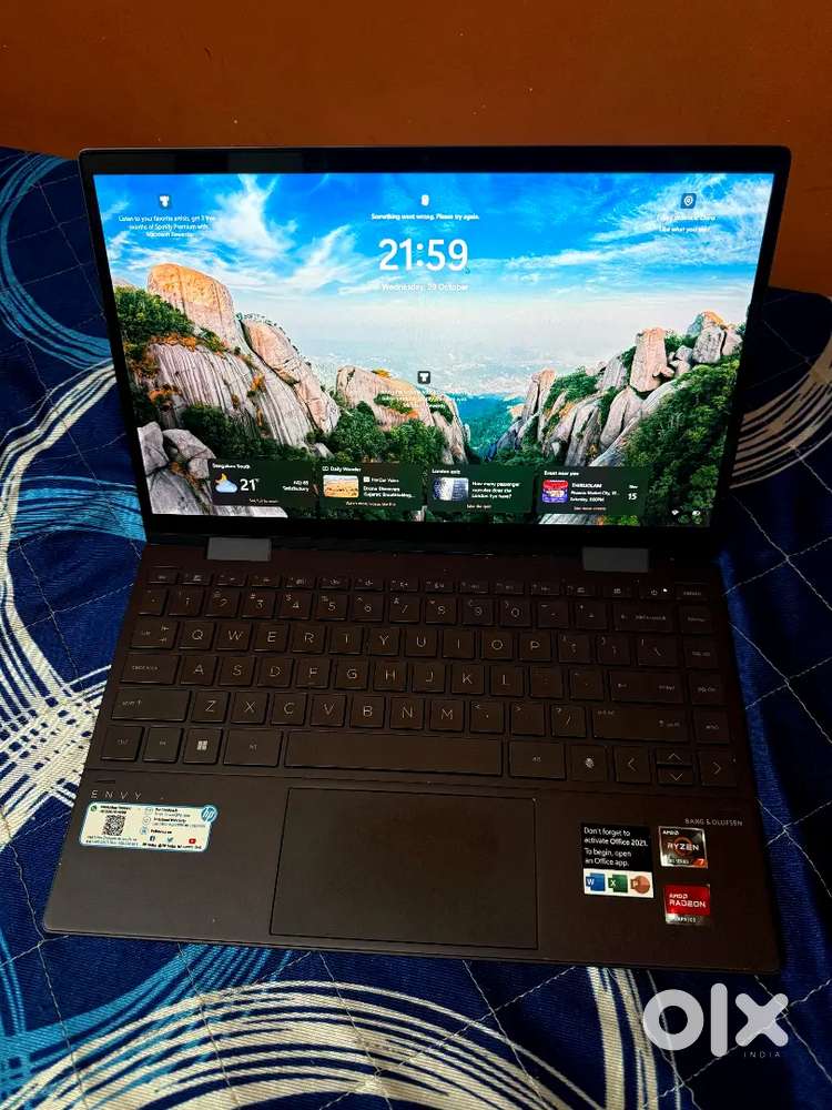 HP envy x360 touch screen laptop for sale