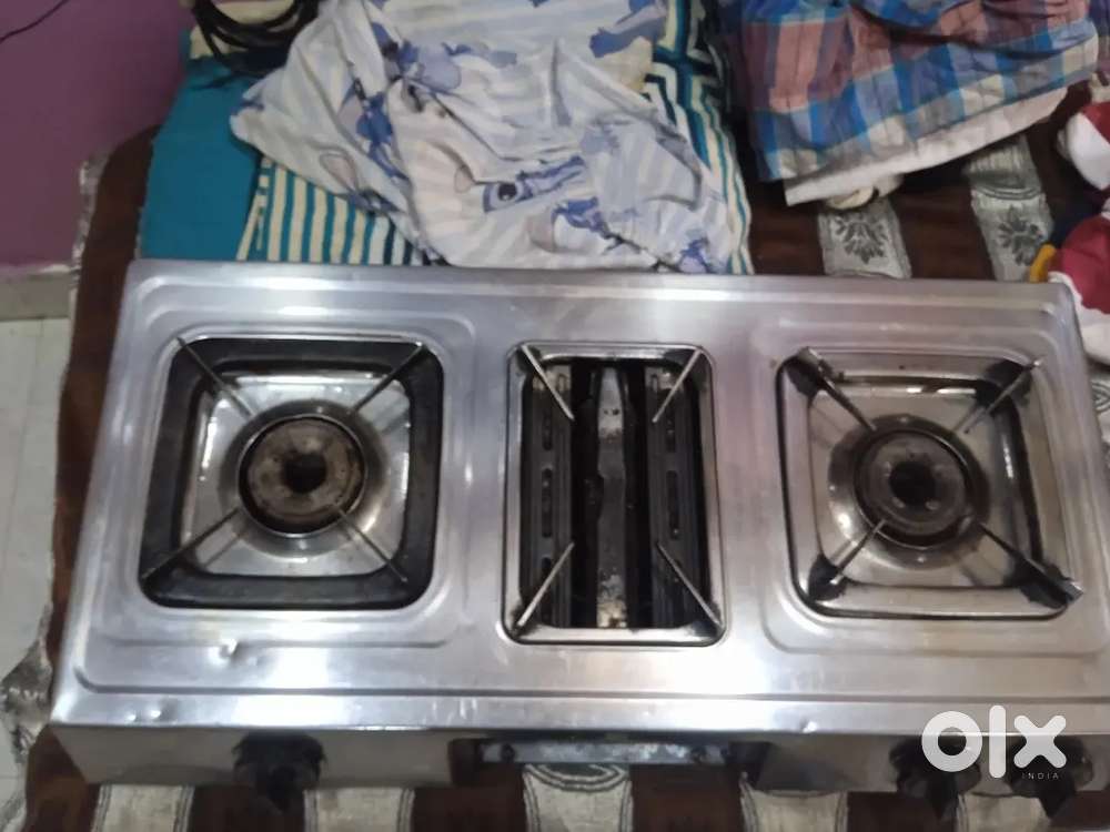 3 burner manual ignition gas stove
