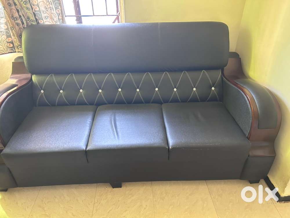 Leather sofa