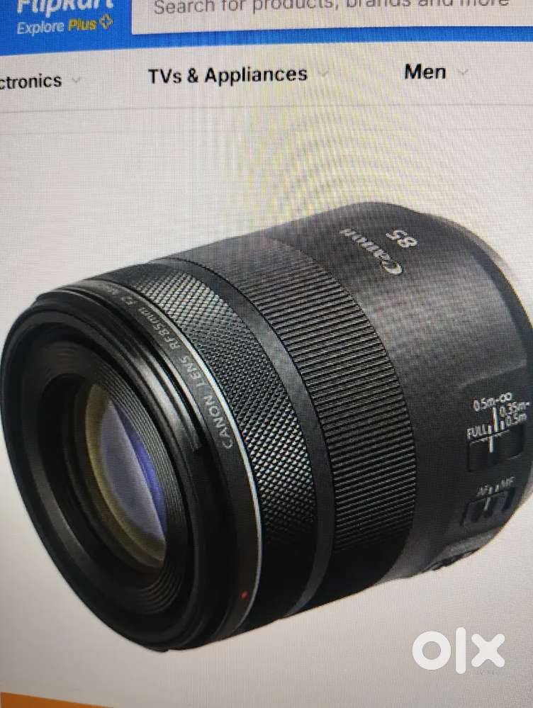 Canon RF Mount F2.0 85mm lens