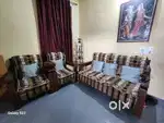 SOFA SET (5 SEATER) Shagun wood || A-1 Condition