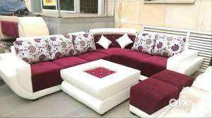 Today Biggest buy new sofa 8500, L size sofa 14500/- EMI availa