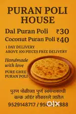Modak and puran poli