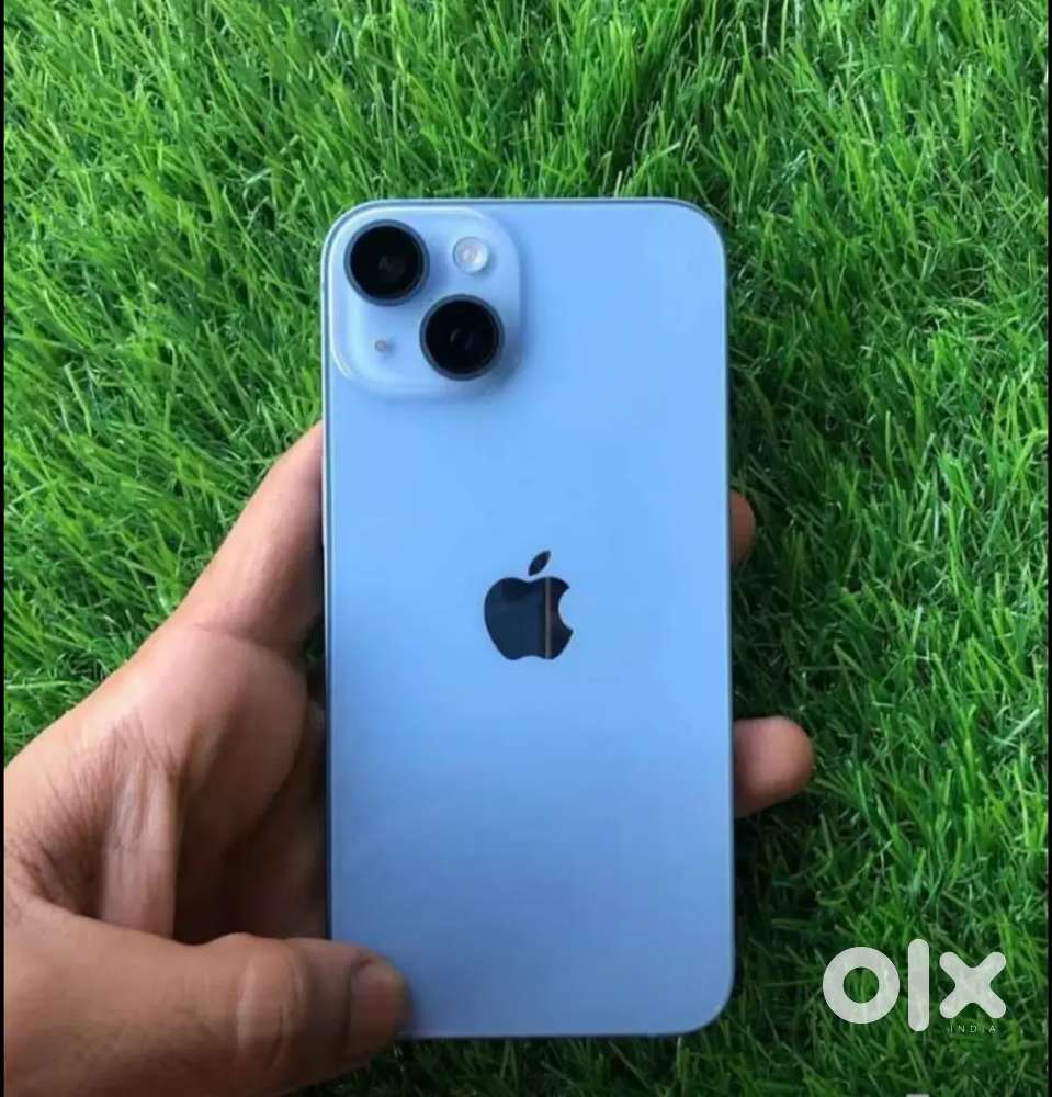iPhone 14 blue colour 128 Gb less used