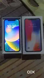 With box available iphone x 256gb storage