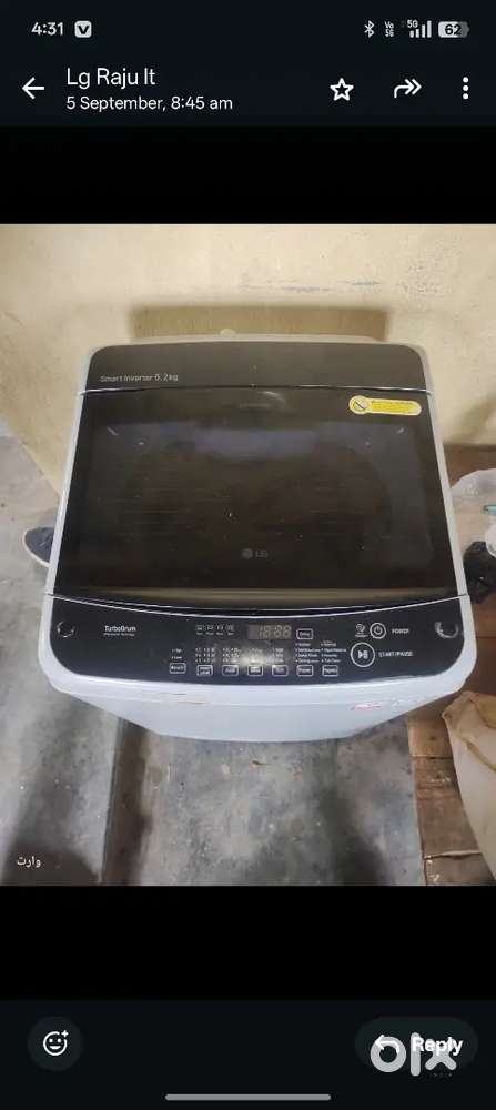 Top load washing machine and good condition