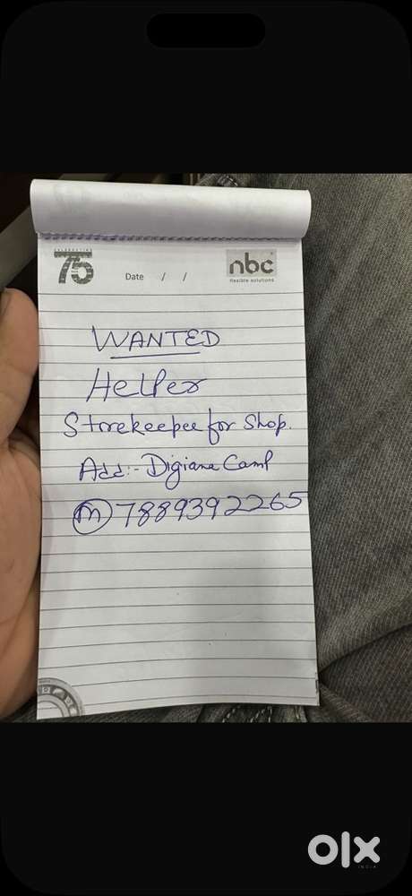 Boy who can mange shop completly