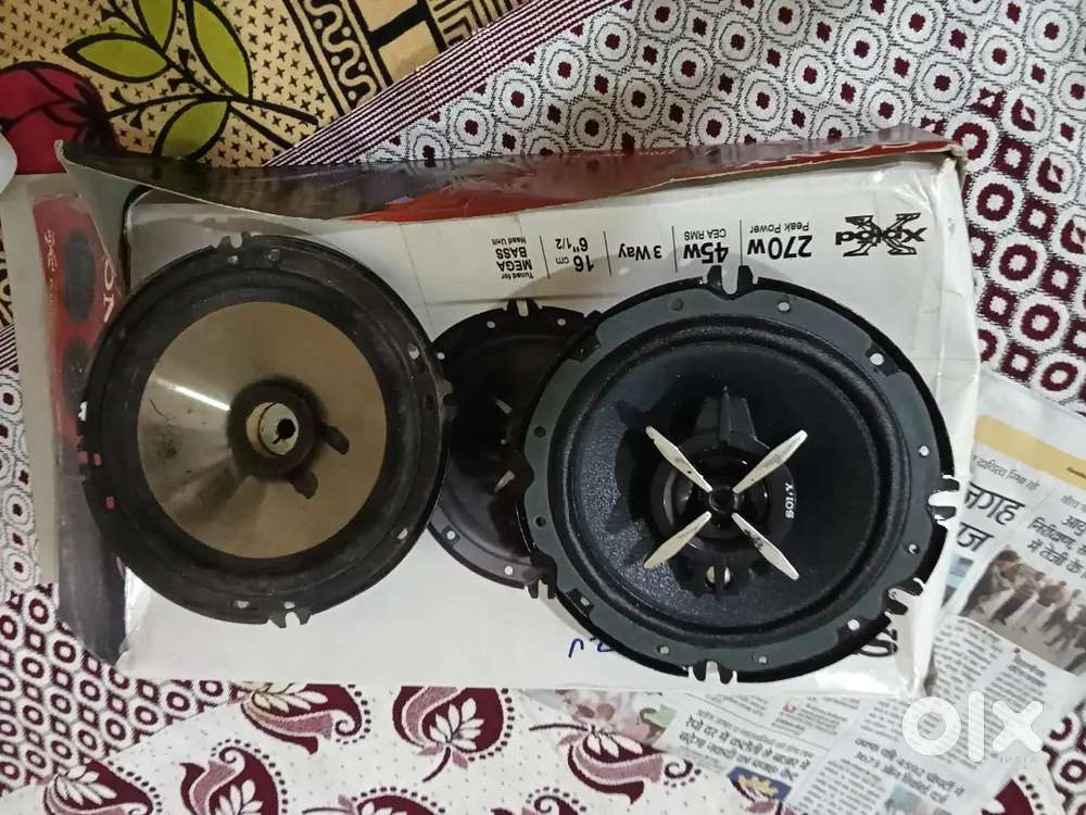 Sony 270w 45w 3 way 16 com 61/2 mega vass