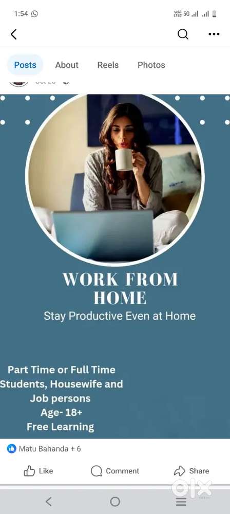 Work from home