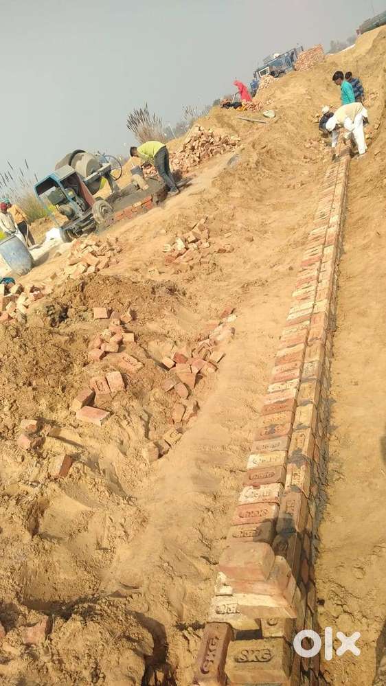 143 sq yard plot with north facing. Near kharkhoda Maruti plant.