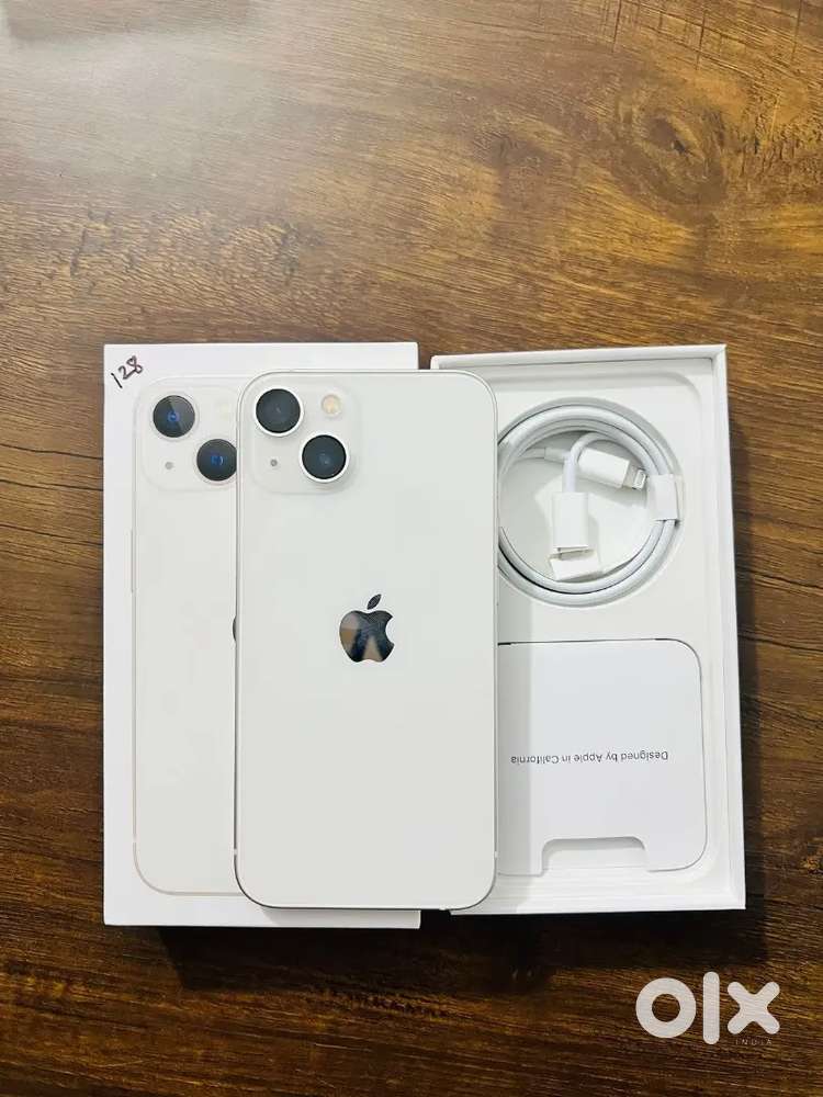 iphone 13 (128gb) 87% Battery Bill,Box and data cable with warranty