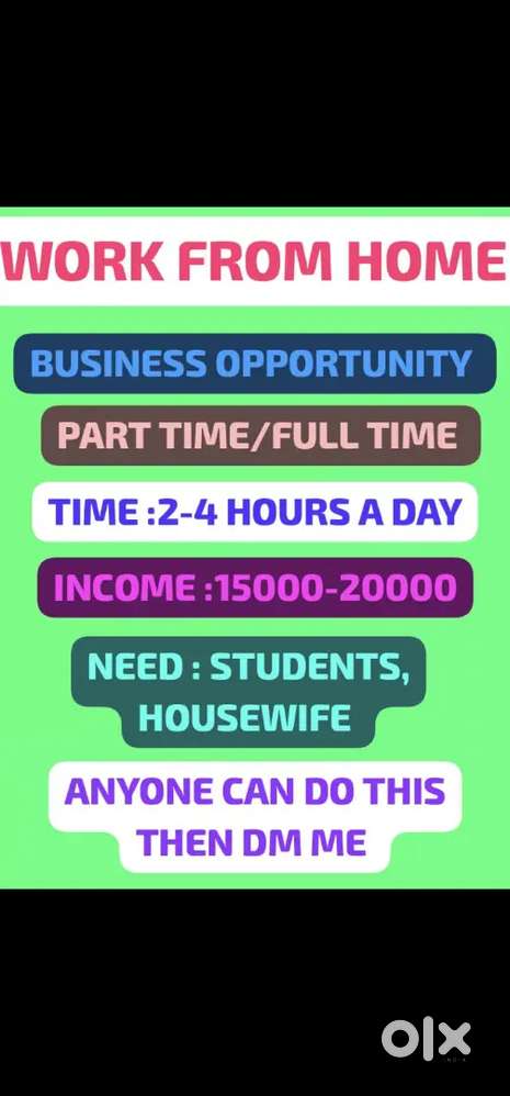 Work from home digital business