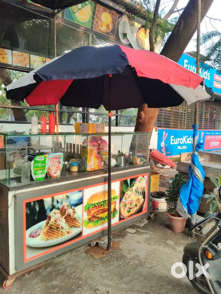 Umbrella for stall