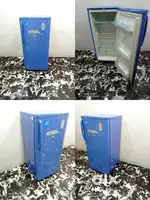 I'd m67 samsung single door blue colour fridge with stabilizer