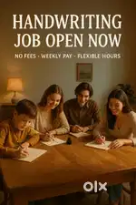 Start Handwriting Work Today – No Fees Needed