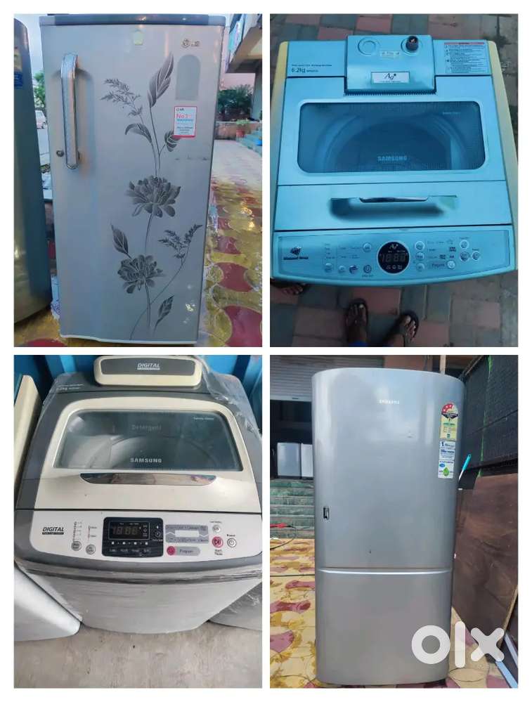 Fridge washing machine on rent