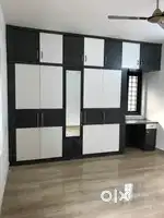 Newly three bhk set with two washrooms complete wooden work near markt