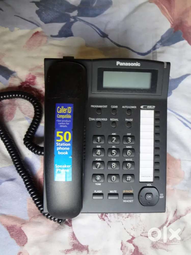 PANASONIC Corded Integrated Speakerphone Black - PUNE only