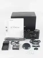 Fujifilm Fuji X100V Black 26.1MP Digital Count Under 100 w/ Box#Z5071