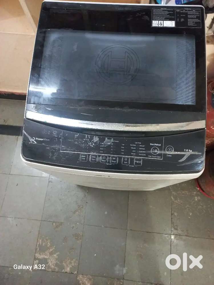 Top loaded automatically 7kg washing machine