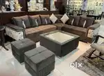 Luxurious l shape sofa set available in Starf furniture