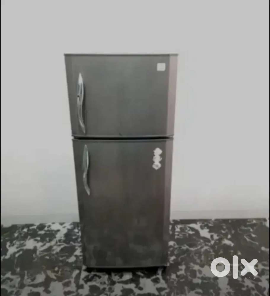 Double door edge godrej grey colour 240 litres refrigerator