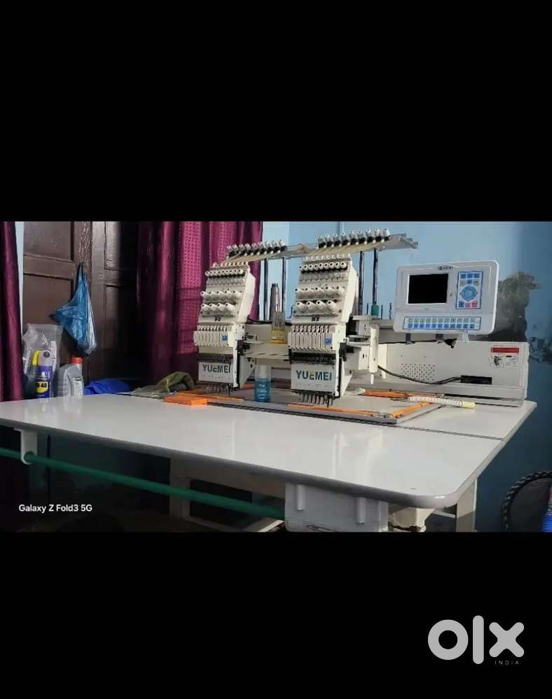 Double Head embroidery machine