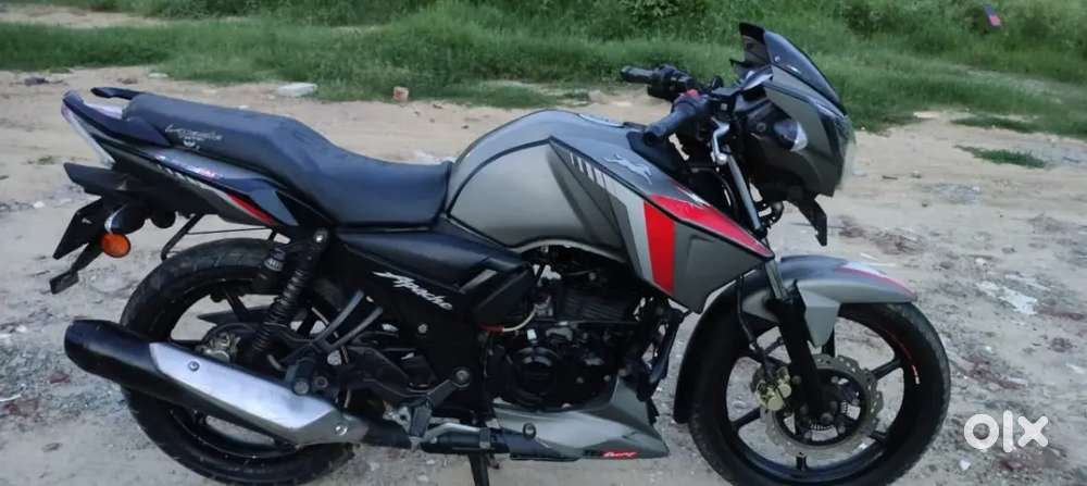 TVs Apache RTR 160  double disc abs service ricord