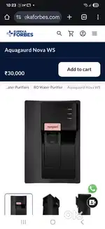 Water Purifier and Water softner