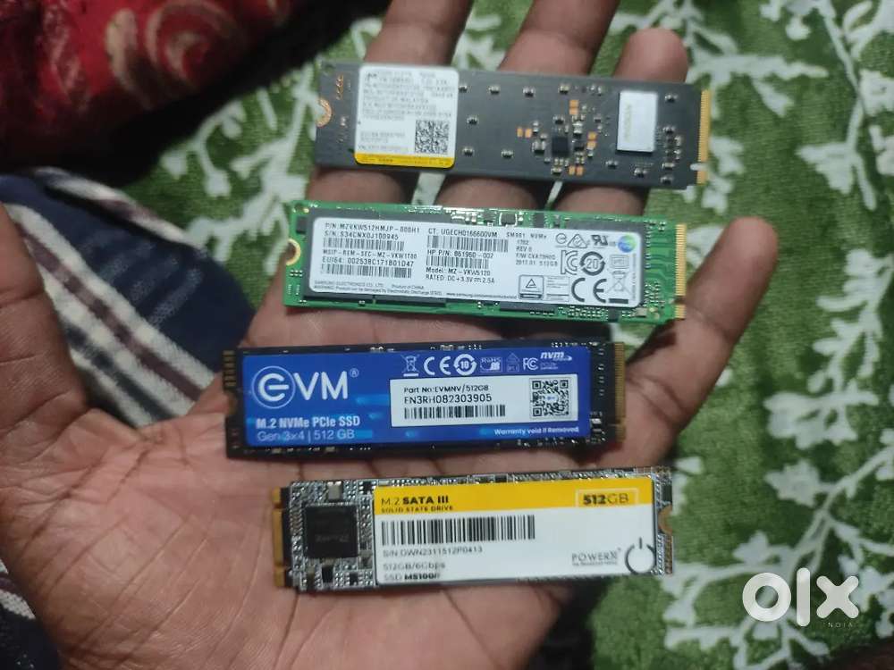 NVME SATA 512 GB