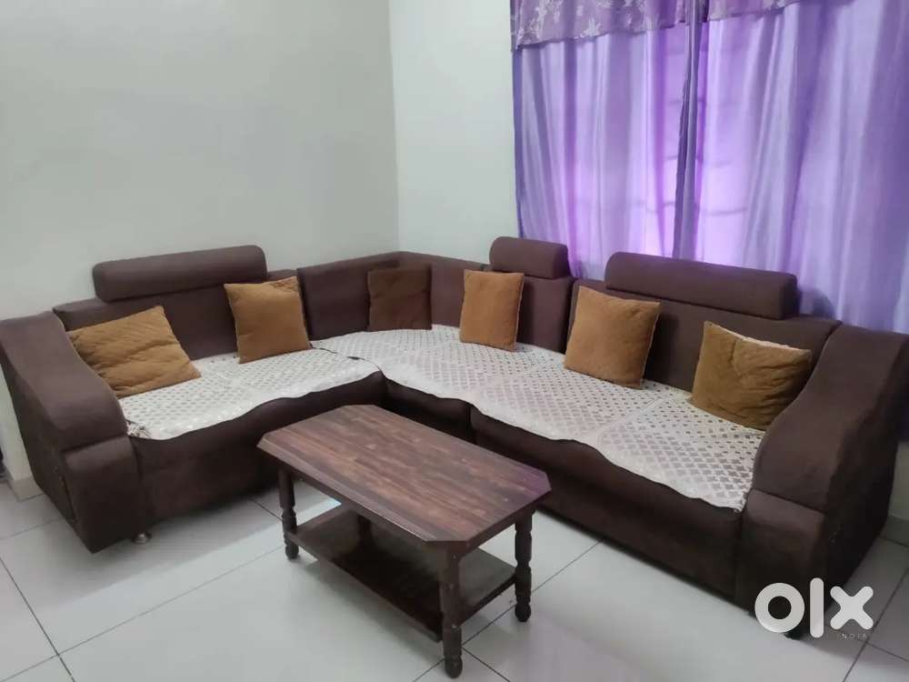 Sell L shape sofa with Tea Table