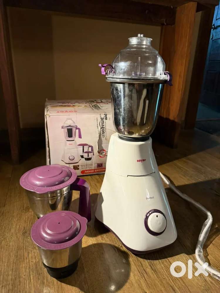 Soyer 750 Watts Mixer with 3 Jars & Box