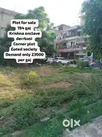 194 gaj corner plot for sale in krishna  enclave society