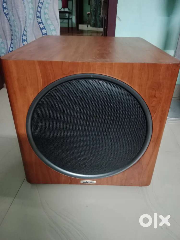 12 INCH POLK POWERED SUBWOOFER FULL WORKING 360 WATTS